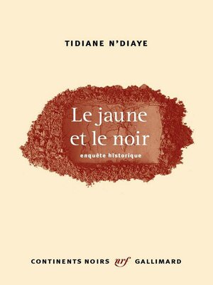 cover image of Le jaune et le noir